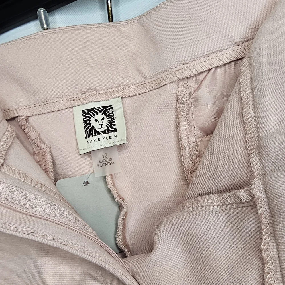 ​Anne Klein Soft Pink Dress Pants - Size 12 - Picture 4 of 7